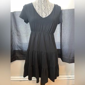 Black t-shirt dress
